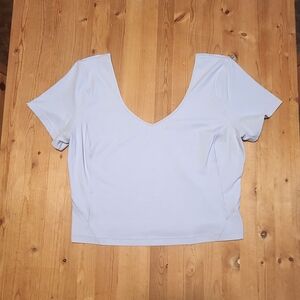 Lululemon crop tee